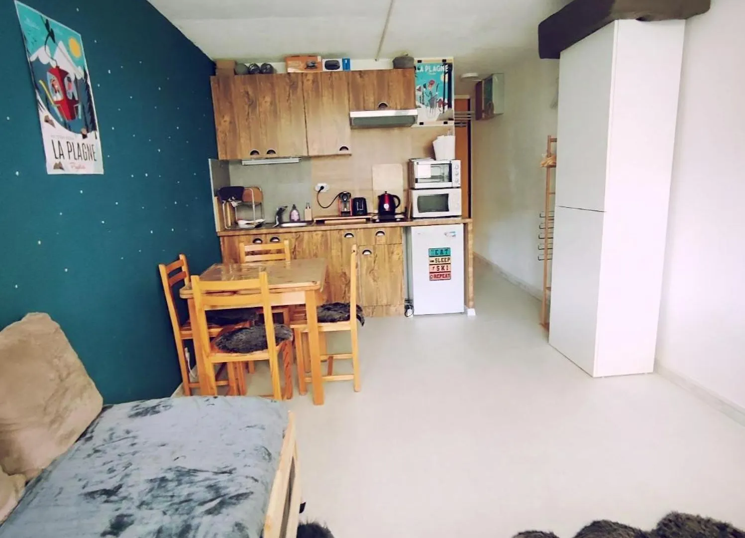 Studio Cosy 2100M Pied Des Pistes-Direct To Ski Slopes-Ski In Ski Out-La Plagne Aime 2000 0*,